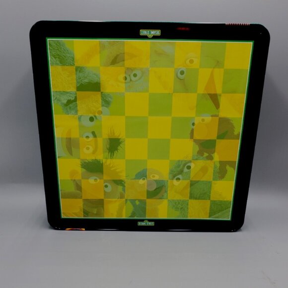Vintage 35th Anniversary Sesame Street Chess Set - Picture 4 of 6
